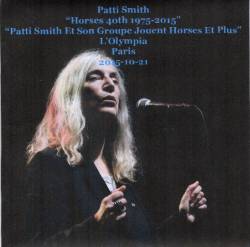 Patti Smith : Patti Smith at l'Olympia 21.10.2015